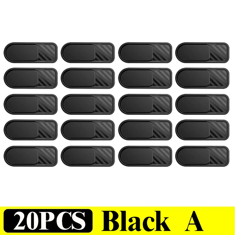20-1PCS Webcam Camera Covers Privacy Sticker Anti-Peeping Protector Shutter Webcam Camera Lens Cover for Laptop iPad PC Macbook