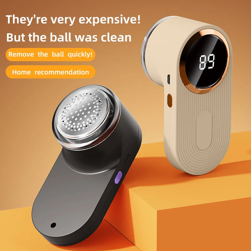 Lint Remover for Clothing LED Digital Electric Pellet Fluff Remover USB Rechargeable Fuzz Fabric Shaver Sweater Dropshipping