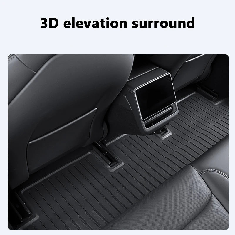 Tesla Model 3 Highland 2024 TPE Waterproof Floor Mat Set