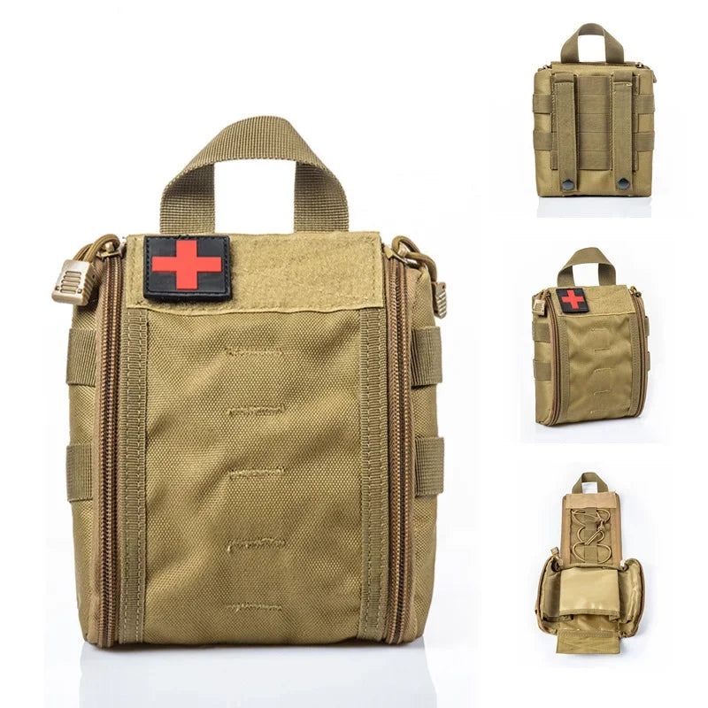 Professional 1000D Tactical MOLLE EDC First Aid Utility Pouch
