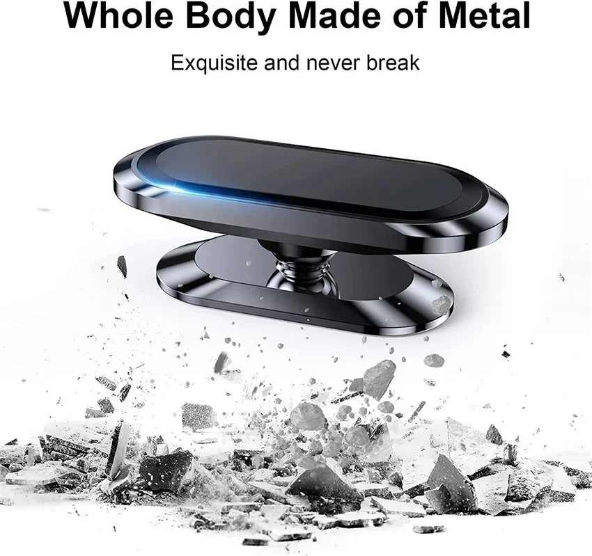 VIKEFON 1080° Rotation Foldable Car Magnetic Phone Holder Universal Air Vent Mount GPS for iPhone Samsung in Car Phone Stand