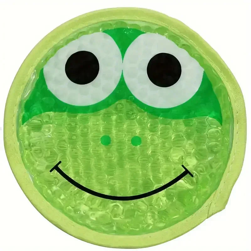 Reusable Cartoon Gel Ice Pack for Injuries Dual Hot & Cold Compress Cute Cold Hot Pack For Elbow Knee Toothaches First Aid