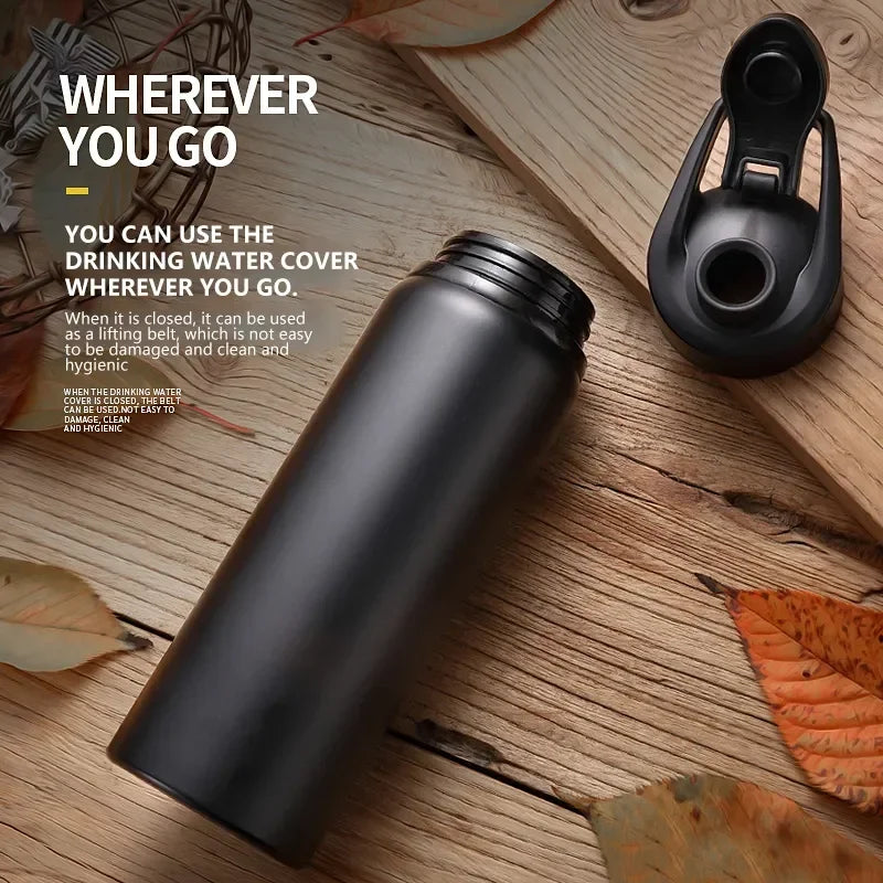 600ml Aluminium Leakproof Reusable Outdoor Sports Water Bottle