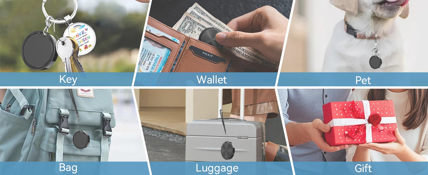 AirTag for Android Compatible Google Find My Item Finder Versatile Tracker for Keys Wallets Luggage