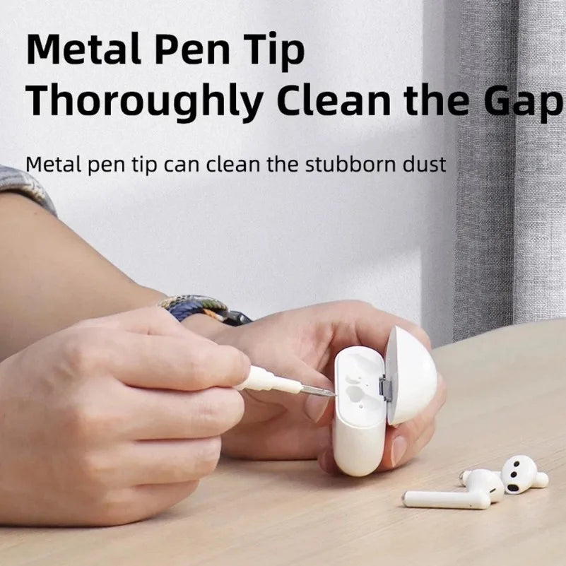 Bluetooth Earphone Cleaning Kit with Brush Brush, Phone Case, Keyboard, Earphone Multifunctional Dust Removal and Cleaning