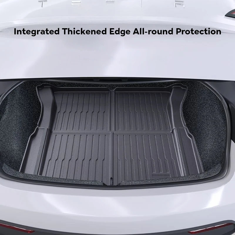 Tesla Model 3 Highland 2024-Present TPE Waterproof Trunk Mat Set