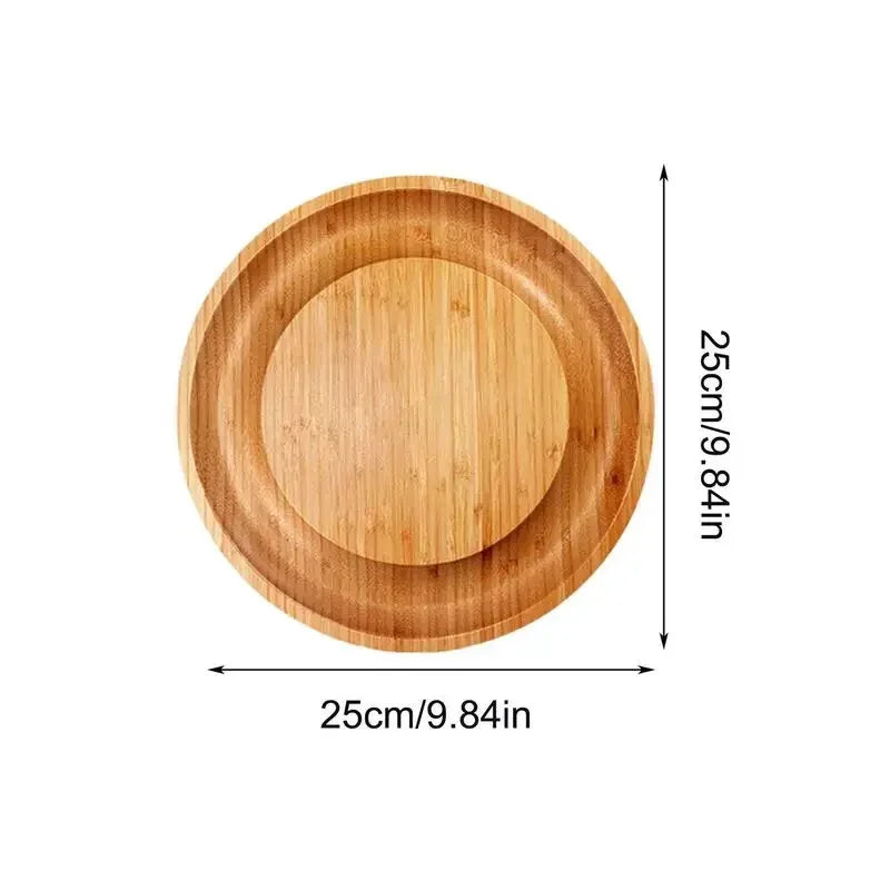 Bamboo Charcuterie Board Set with Integrated Knife Drawer