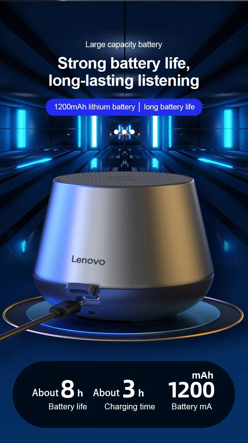 Lenovo K3 Pro 5.0 Portable Bluetooth Speaker Stereo Surround Wireless Bluetooth Speakers Music Audio Player Loudspeaker