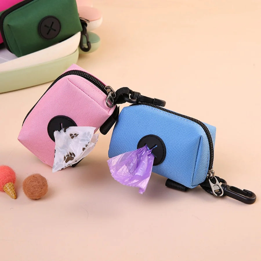 Velcro Canvas Pet Waste Bag Dispenser