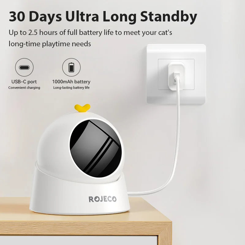 Smart Automatic Electric Laser Toy for Cats and Dogs