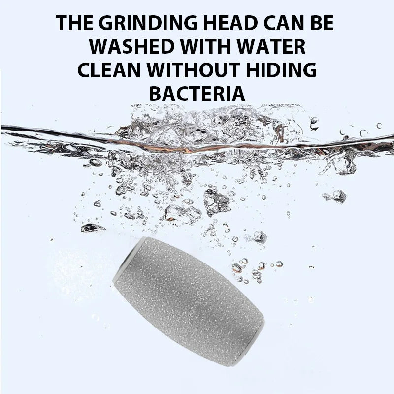 Rechargeable Electric Foot Grinder Dead Skin Remover Calluses Feet Scrubber Electric Foot File Dry Dead Cracked Foot Care Repair