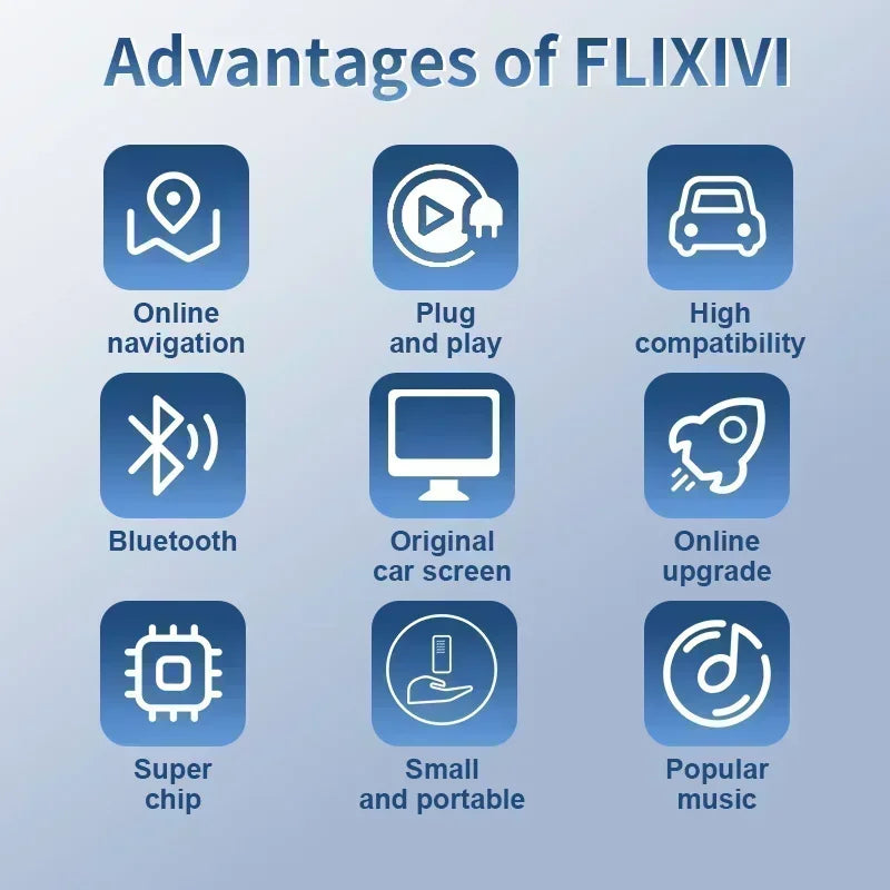 Android13 CarPlay Android Auto A133 Ai Box Wireless Box for Netflix YouTube Wireless Carplay Car Smart Systems for Wired Carplay