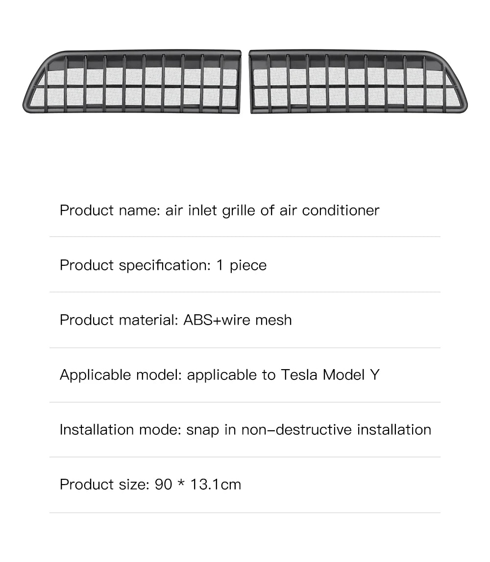 Tesla Model Y Juniper & Model 3 Highland Air Intake Filter