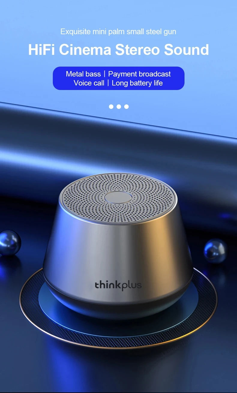 Lenovo K3 Pro 5.0 Portable Bluetooth Speaker Stereo Surround Wireless Bluetooth Speakers Music Audio Player Loudspeaker