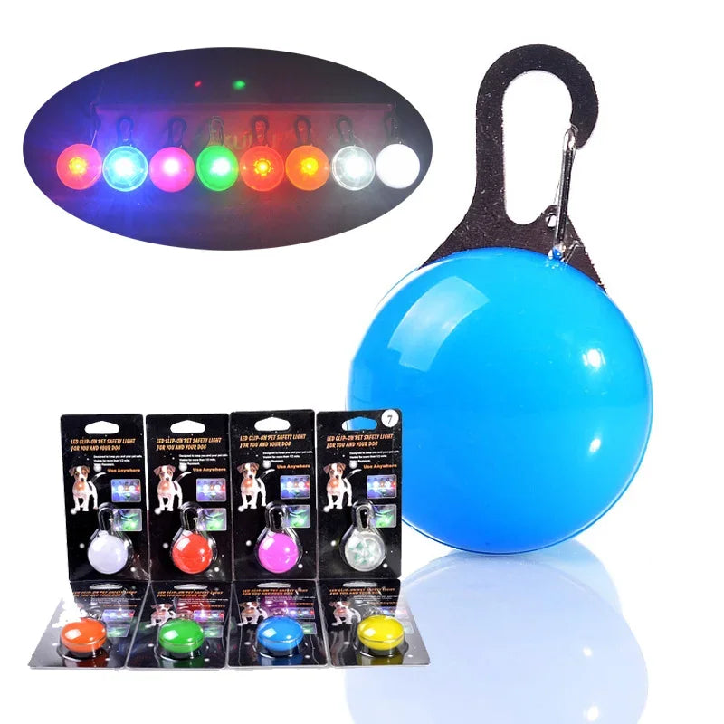 Rechargeable LED Pet Collar / Sports Pendant for Night Safety Visibility