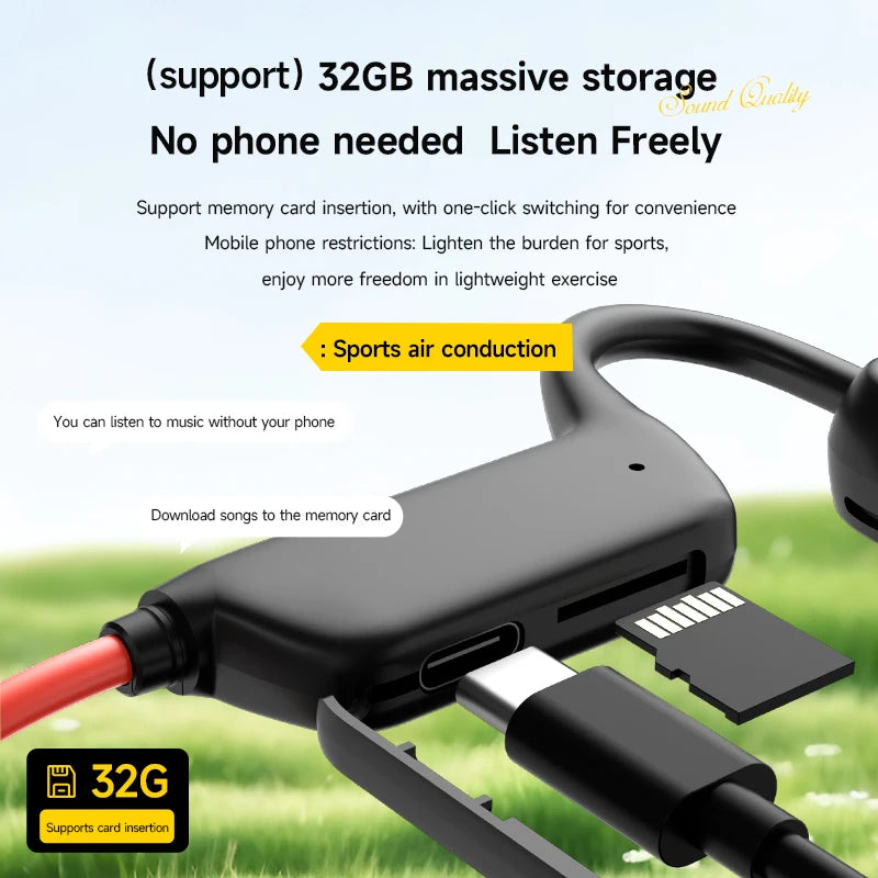 Acavity Pro IPX8 – Waterproof Swimming & Sports Bone Conduction Headphones