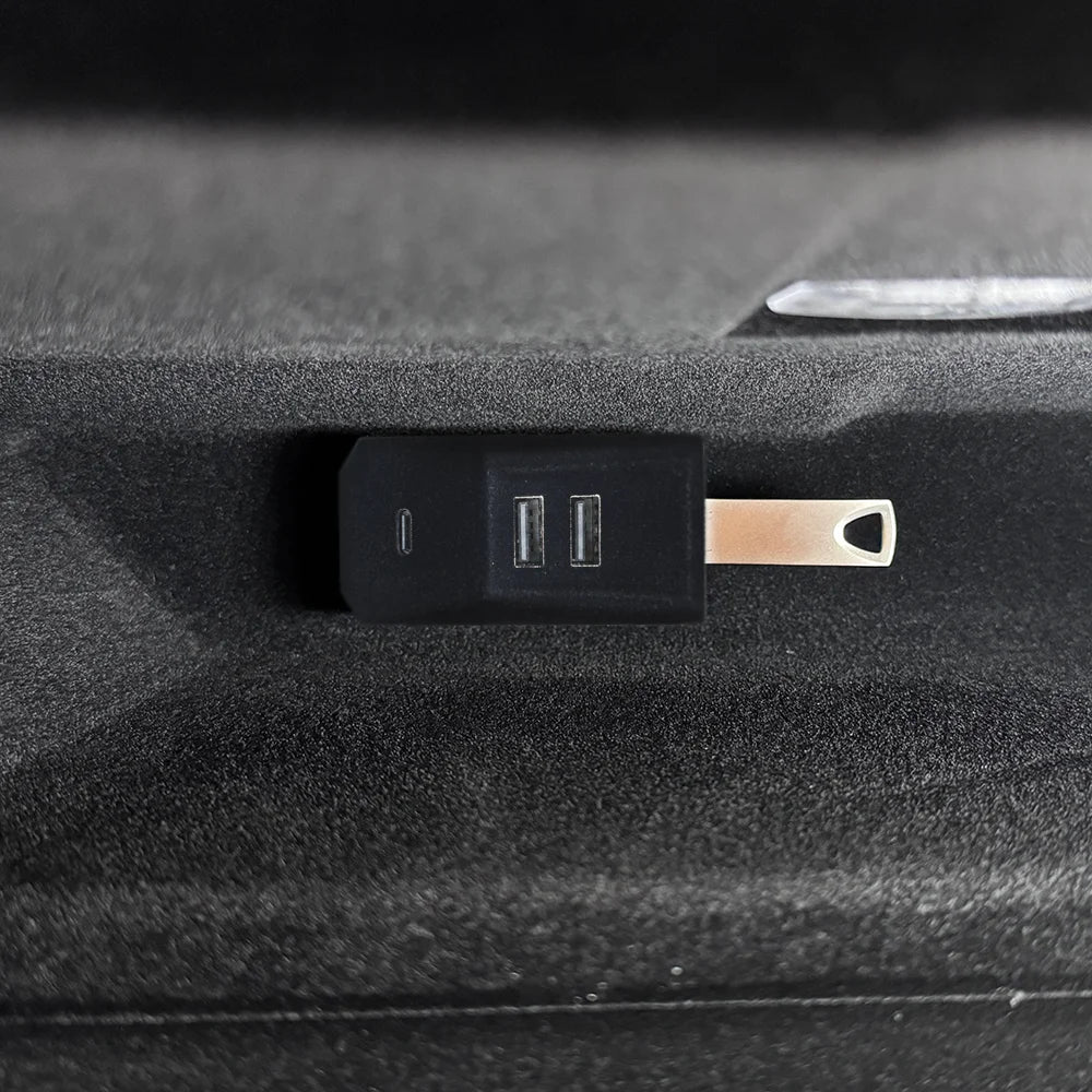 Tesla Model Y Juniper & Model 3 Highland Glovebox USB Hub