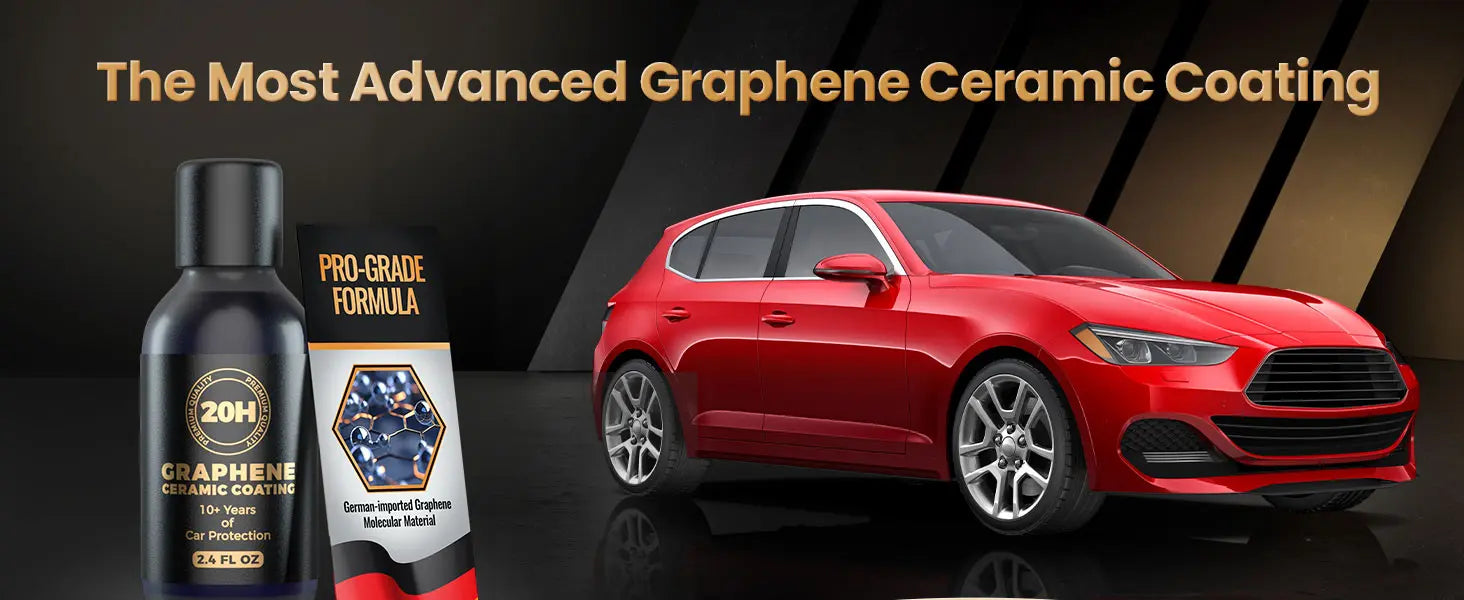 20H Advanced Nano Graphene Ceramic Coating 70ml UV Technology Extremely Hydrophobic Car Ceramic Coating Kit for Auto Detailing