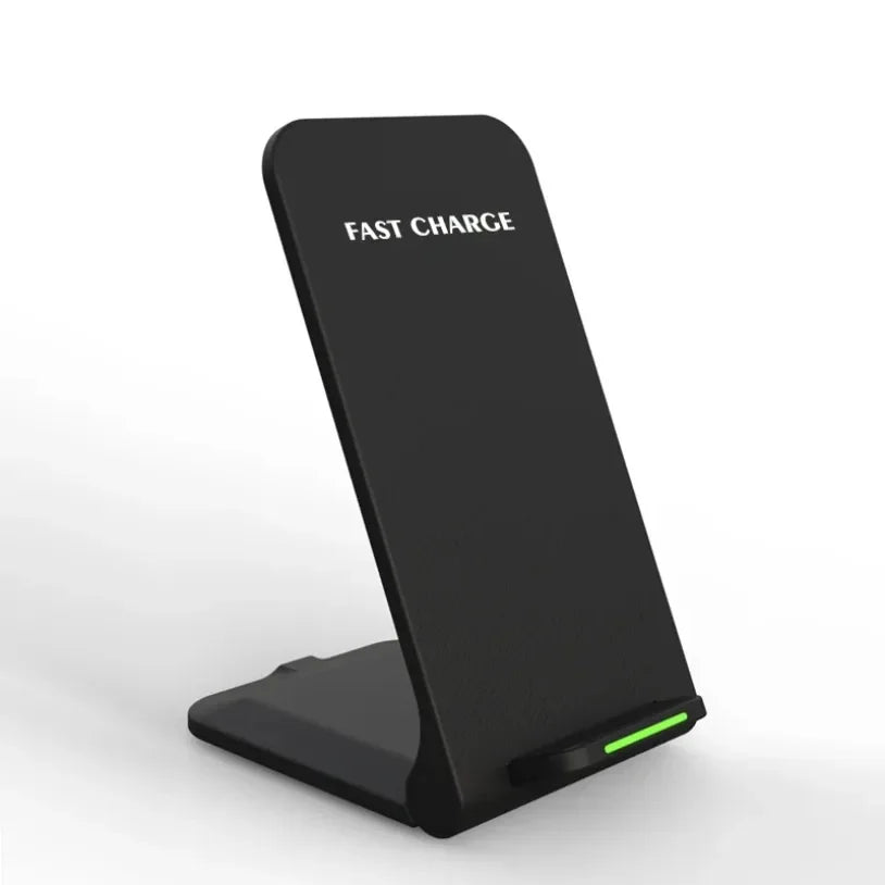 Fast Wireless Charger Stand Pad for iPhone 17 16 15 14 13 Pro Samsung Xiaomi Phone Chargers Induction Fast Charging Dock Station