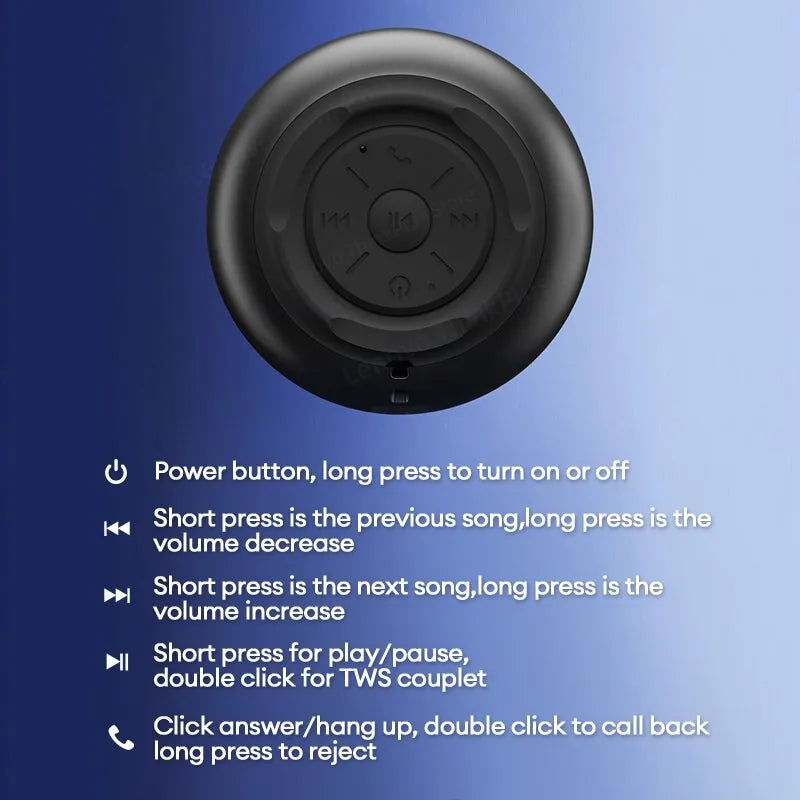 Lenovo K3 Pro 5.0 Portable Bluetooth Speaker Stereo Surround Wireless Bluetooth Speakers Music Audio Player Loudspeaker
