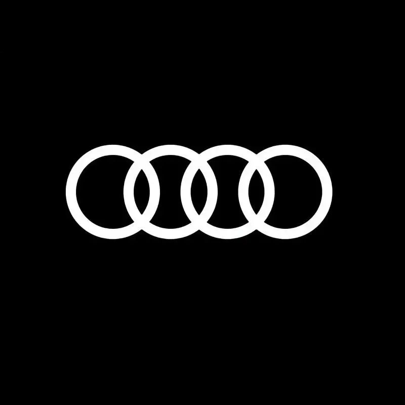 Luz de Boas-Vindas LED para Porta de Carro HD Projetor para Audi A3 A4 B8 8P 8V A6 C7 A5 Q5 B7 B6 B9 SLINE QUTTRO RS SQ5 Q3 Q7 S3 S4 S5 Q5