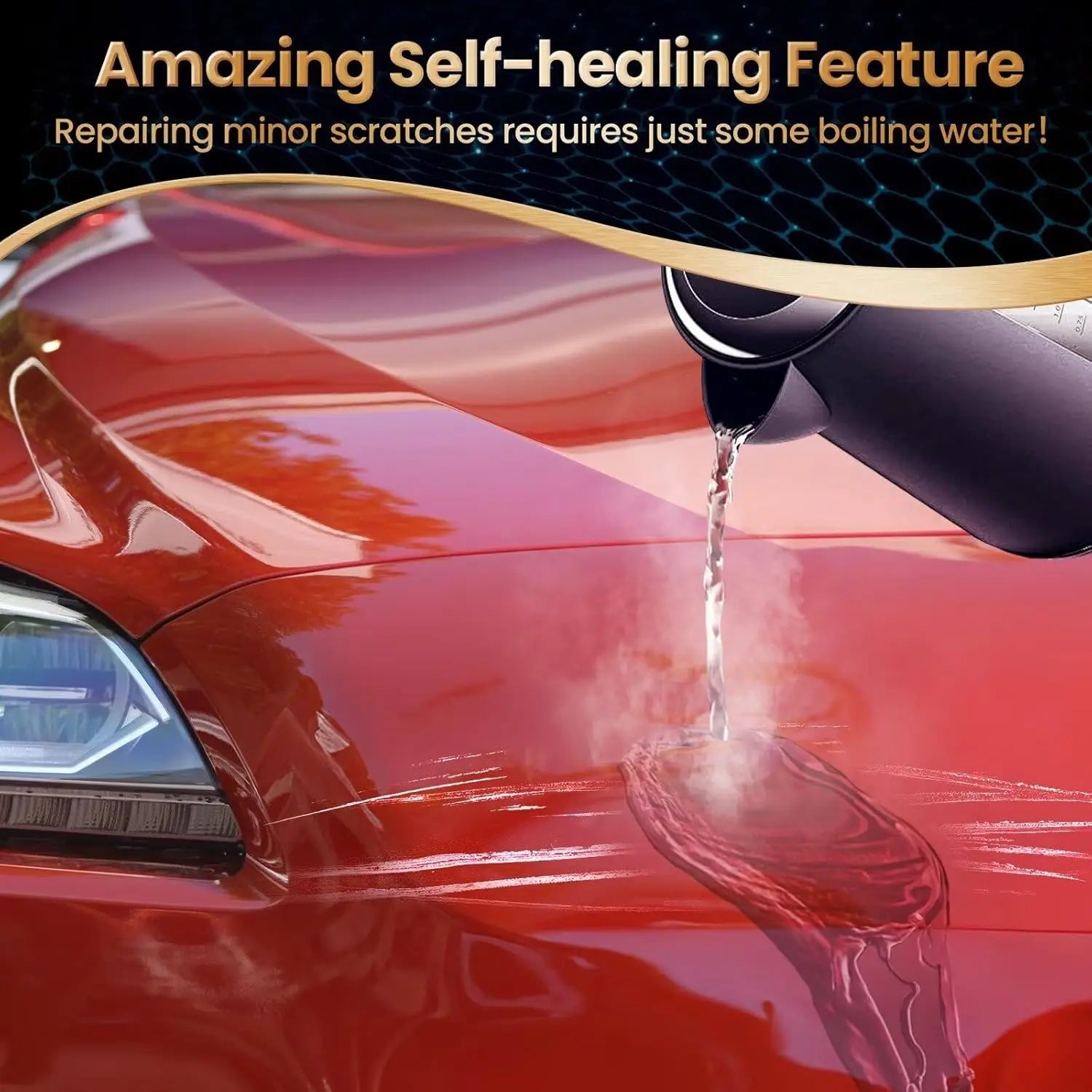 20H Advanced Nano Graphene Ceramic Coating 70ml UV Technology Extremely Hydrophobic Car Ceramic Coating Kit for Auto Detailing