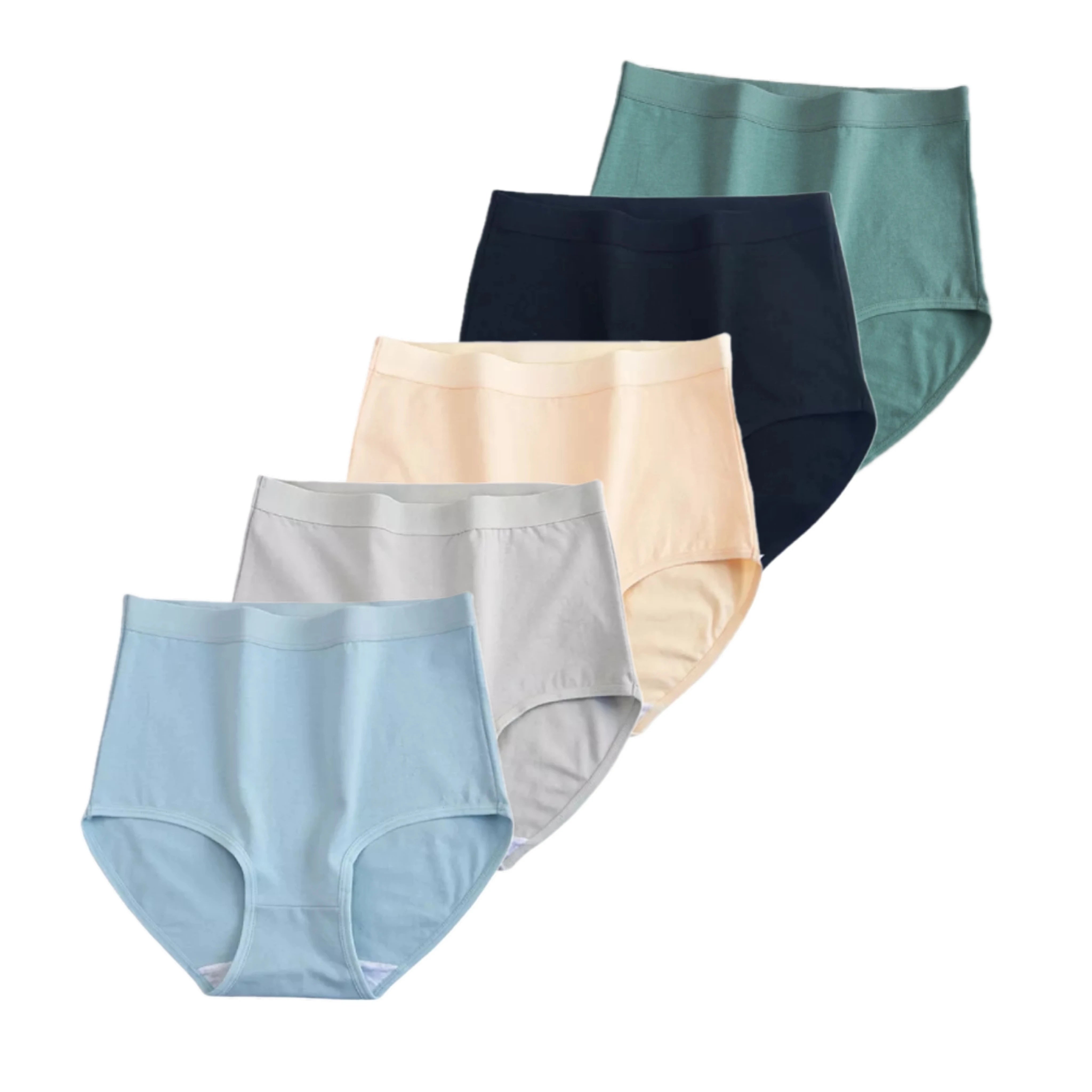 High Waist Seamless No Show Knickers 5-Pack