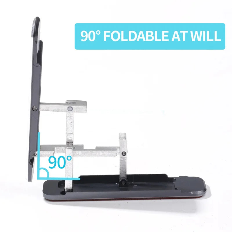 Universal Mini Phone Stand Adjustable Back Sticker Self-Adhesive Folding Invisible Desktop Stand for Xiaomi IPhone Huawei