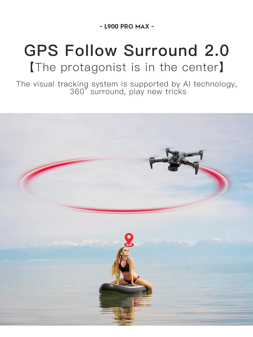 L900 Pro SE Max 4K GPS Drone – Brushless Motor & Professional Aerial Photography