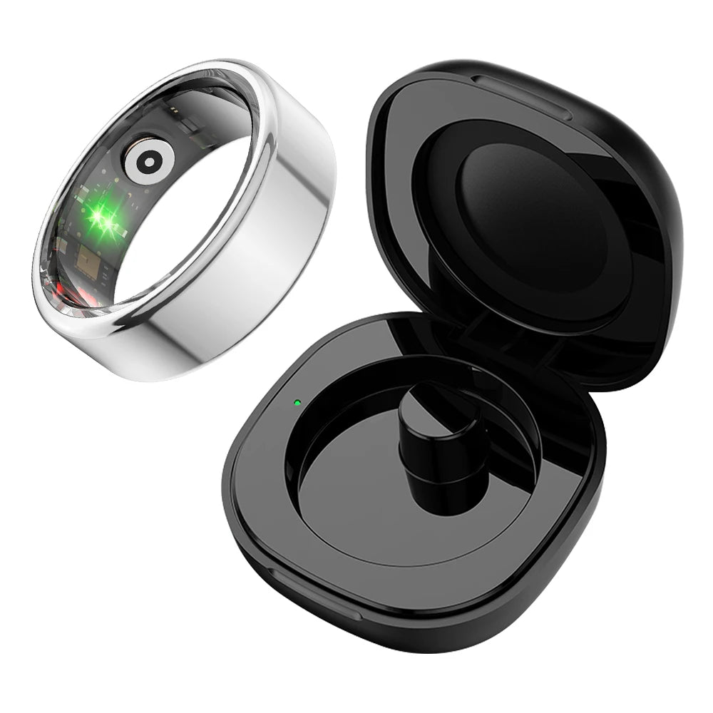 Anel Inteligente COLMI R02 – Monitor de Saúde e Fitness à Prova de Água 5ATM