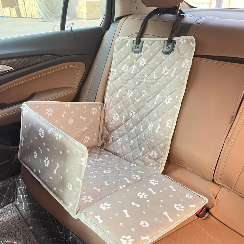 Waterproof Pet Car Seat Hammock Carrier for Large Dogs