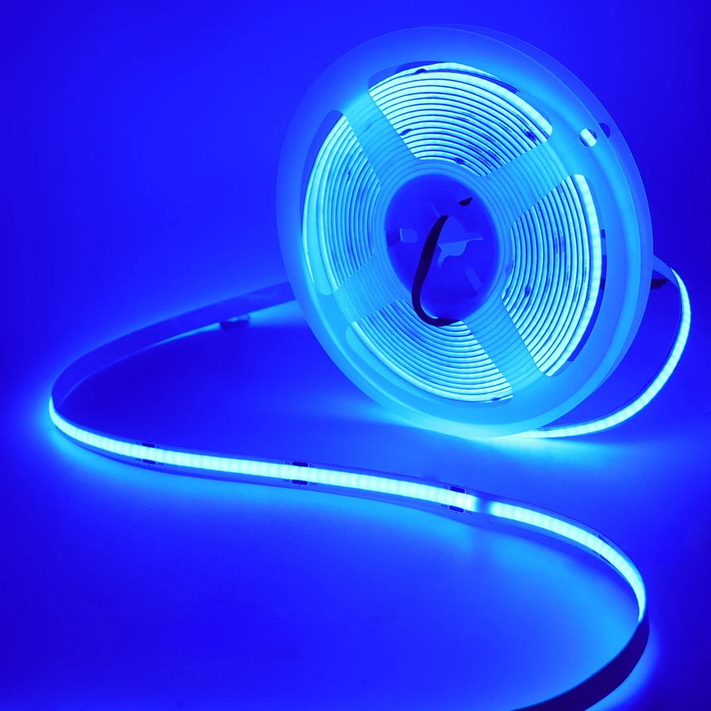 New 5V LED COB Light Strip Dimmable With Touch Sensor/ON OFF Switch USB Flexible LED Tape Christmas TV Backlight Adhesive Tape