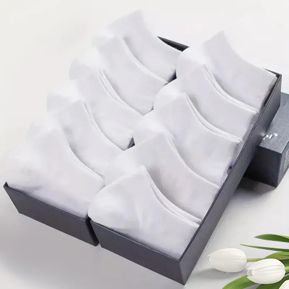Unisex Breathable Bamboo Low-Cut Deodorant Ankle Socks