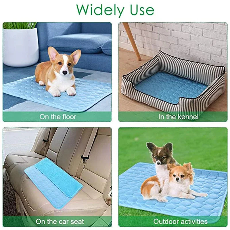 Premium Breathable Cooling Pet Mat for Summer Comfort