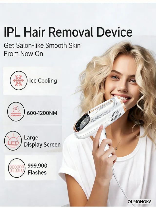 Permanent IPL Laser Epilator Women's Depilators Facial Shaving Hair Cutting Machine Men's Razor Shaver Mower  Laser Hair Removal