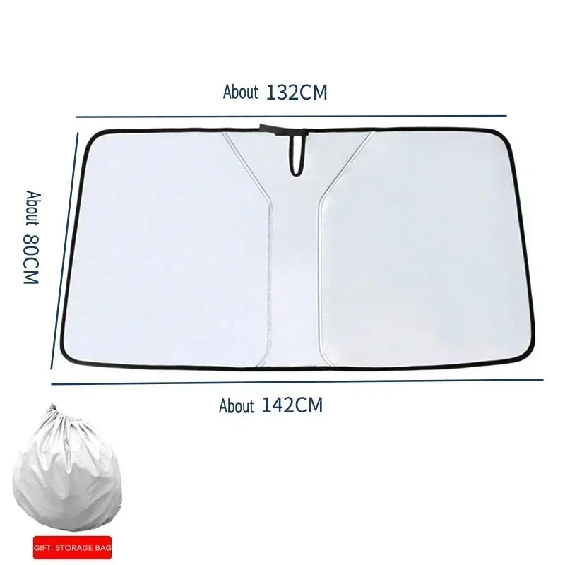 Car Windshield Sun Shade For Citroen Picasso Sunshade Summer Visor Protector Foldable Blocks UV Rays Protection Accessories