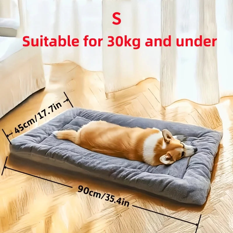 Large Reversible Thermal Dog Bed Mat - Winter Warming Pad