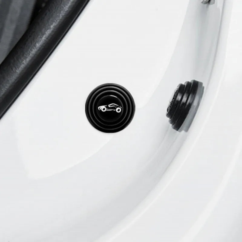 Car Door Anti-Collision Silicone Pads Sound Insulation Gasket Auto Soundproof Shockproof Sealing Rubber Pad Door Edge Sticker