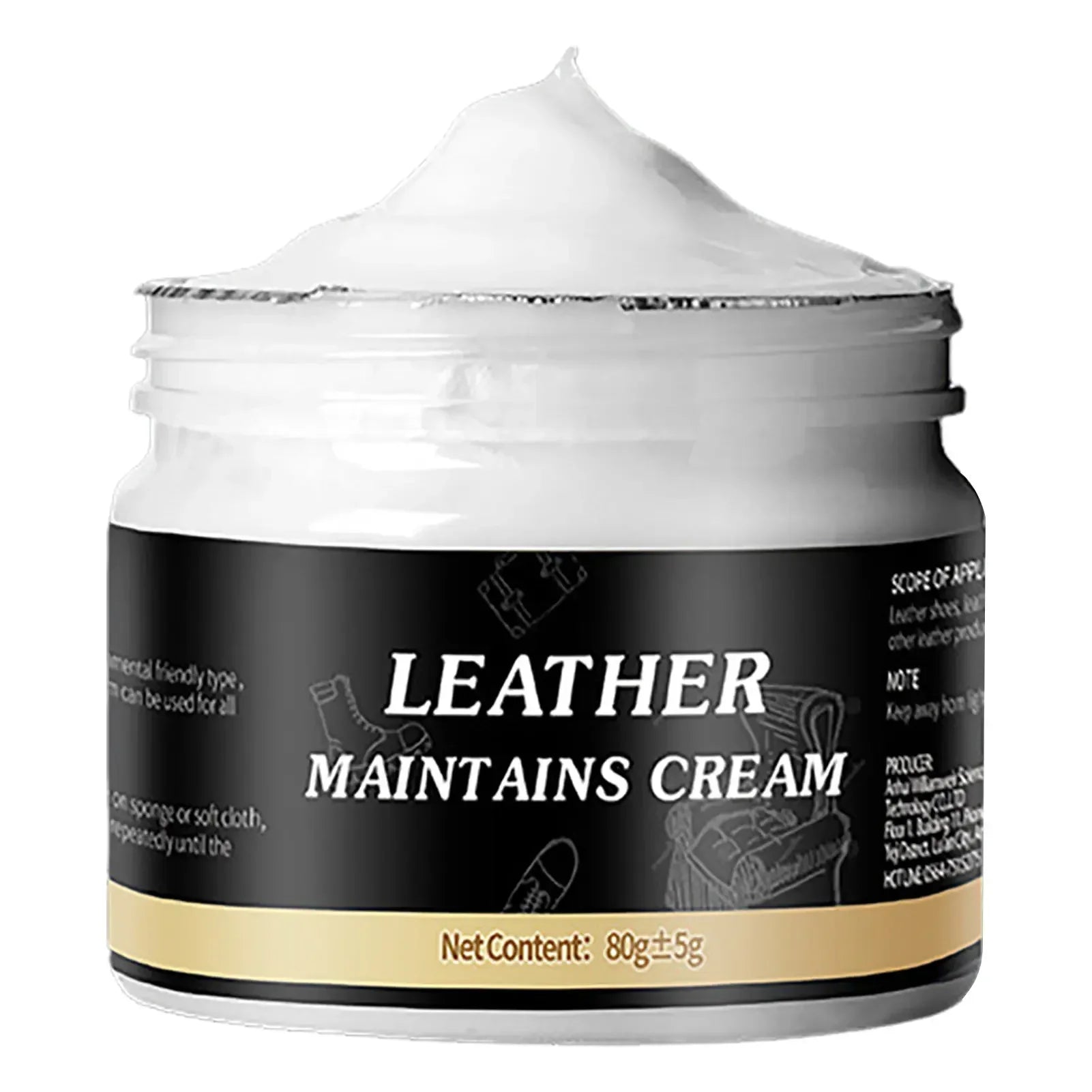 100g Leather Maint Ains Cream and Shoes Boots Bag Repair Polishing Cleaner Leather Coat Car Seats Deeply Nourishing Care