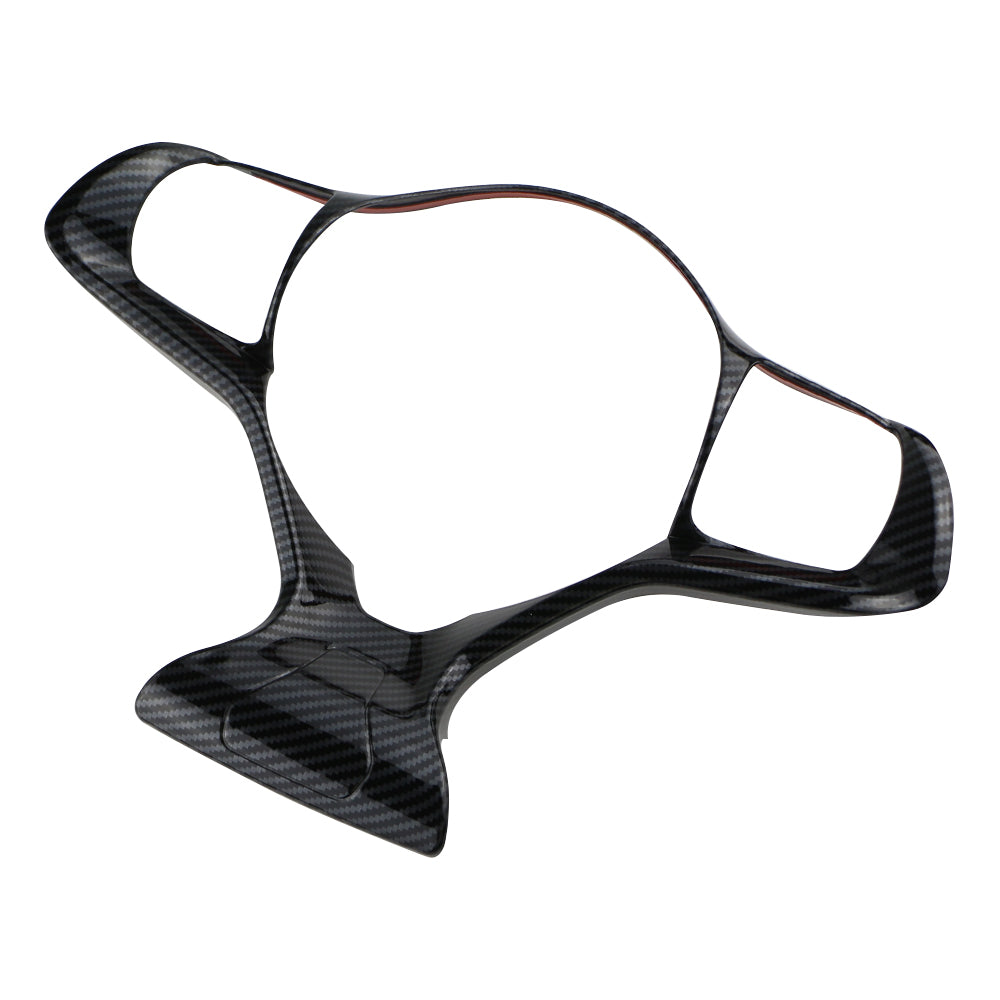 Adesivo de Capa Interior do Volante em Fibra de Carbono para BYD Atto3 Atto 3 2022 2023 Acessórios Yuan Plus Dolphin
