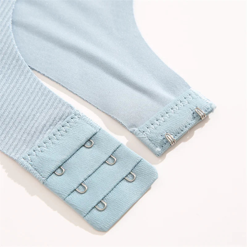 3-Pack Seamless Wire-Free Plunge Push Up Bras