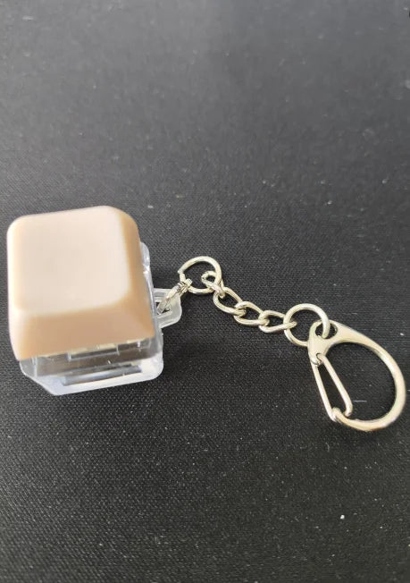 Personality Computer Multi Color Mechanical Keyboard Pendant Button Stress Press Finger Boring Key Chain Toy Gift