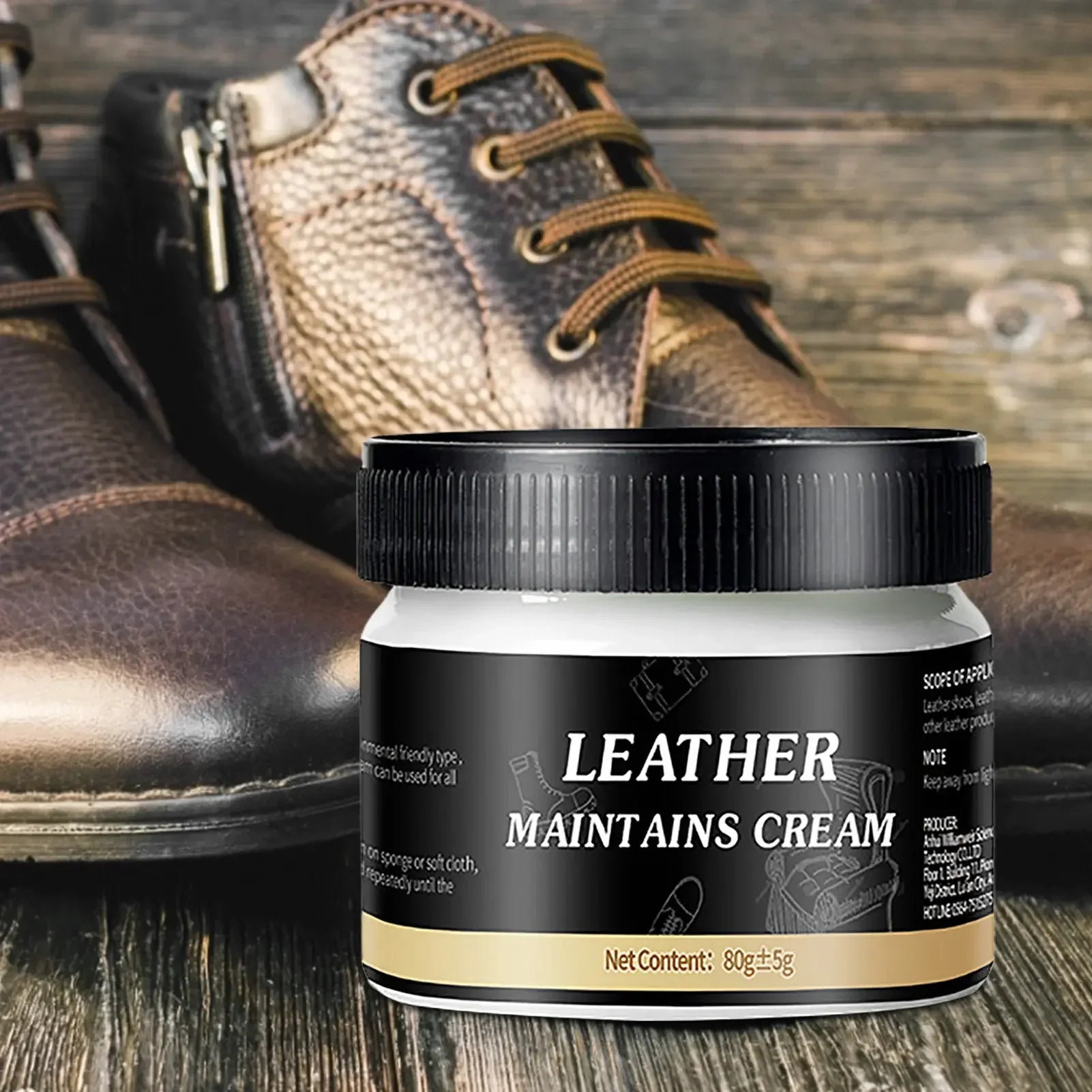 100g Leather Maint Ains Cream and Shoes Boots Bag Repair Polishing Cleaner Leather Coat Car Seats Deeply Nourishing Care