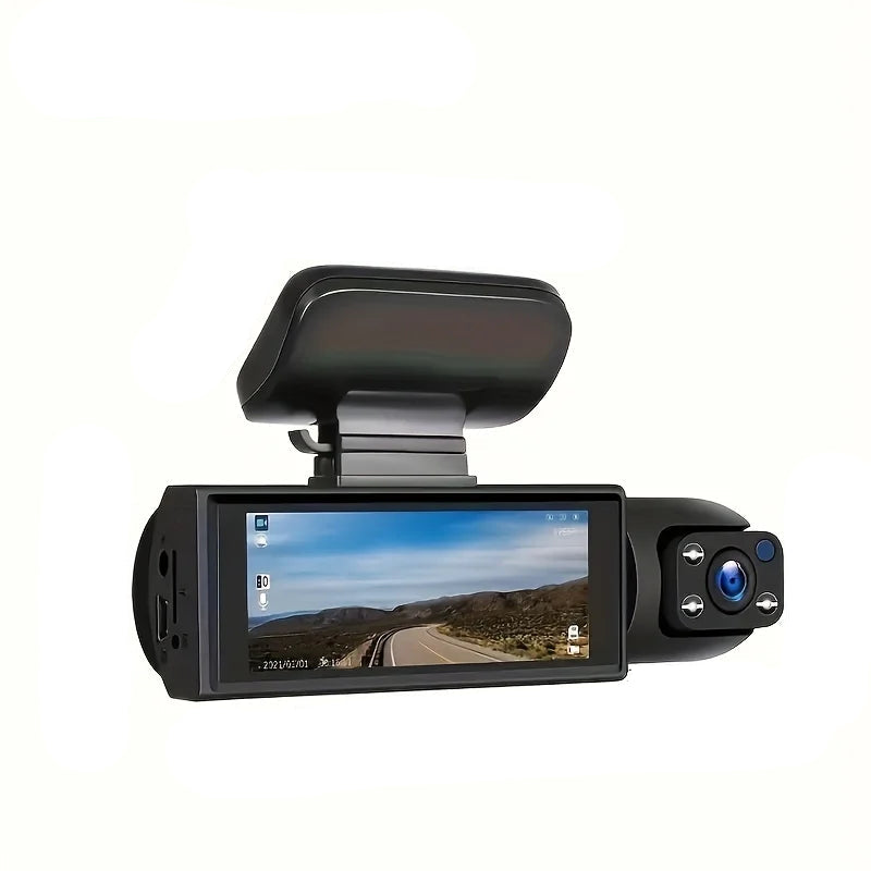 1080P WIFI Dual camera Dash Cam for cars,Front And Inside,car camera with IR Night Vision,Loop Recording,wide angle Car DVR Came