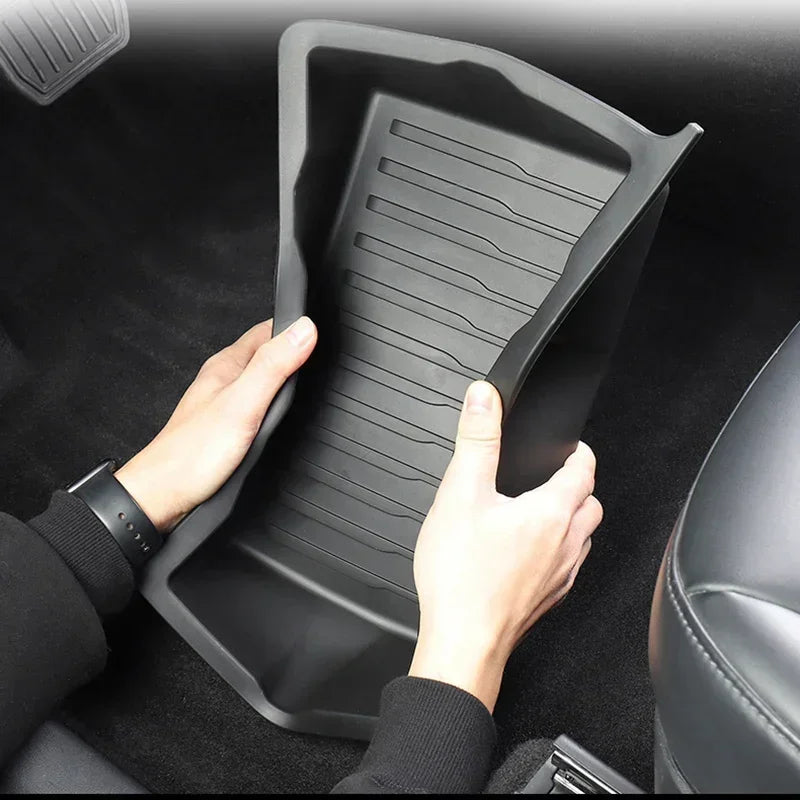 Tesla Model Y 2021-2024 Underseat TPE Hidden Storage Drawer