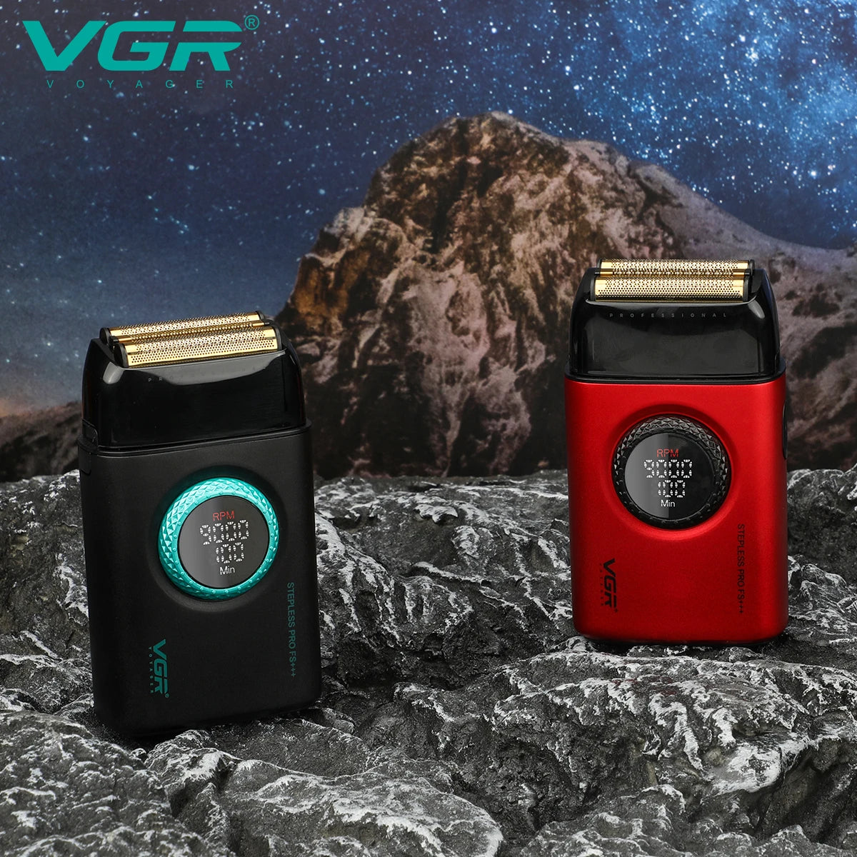 VGR 378 Men's Cordless Triple Floating Blade Electric Shaver