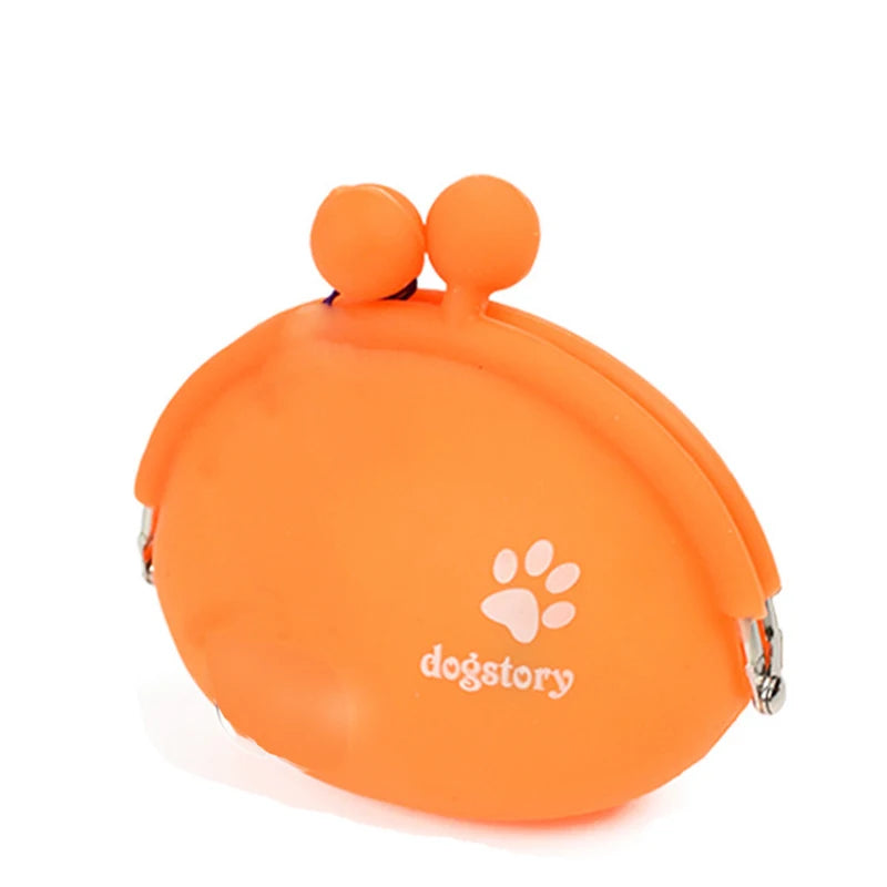 Silicone Portable Dog Training Snack Pouch Travel Bag