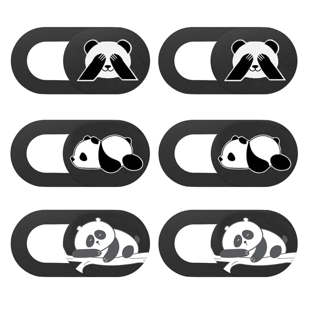 3/6Pcs Webcam Cover Slide, Ultra Thin Phone Camera Cover, Camera Cover Blocker for Macbook, iMac, Laptop, Desktop, Pc, iPad