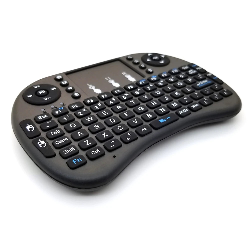 MRSVI I8 2.4G Mini Wireless Keyboard Classic Black Air Mouse Remote Control Touchpad for Android TV Box PC Smart TV