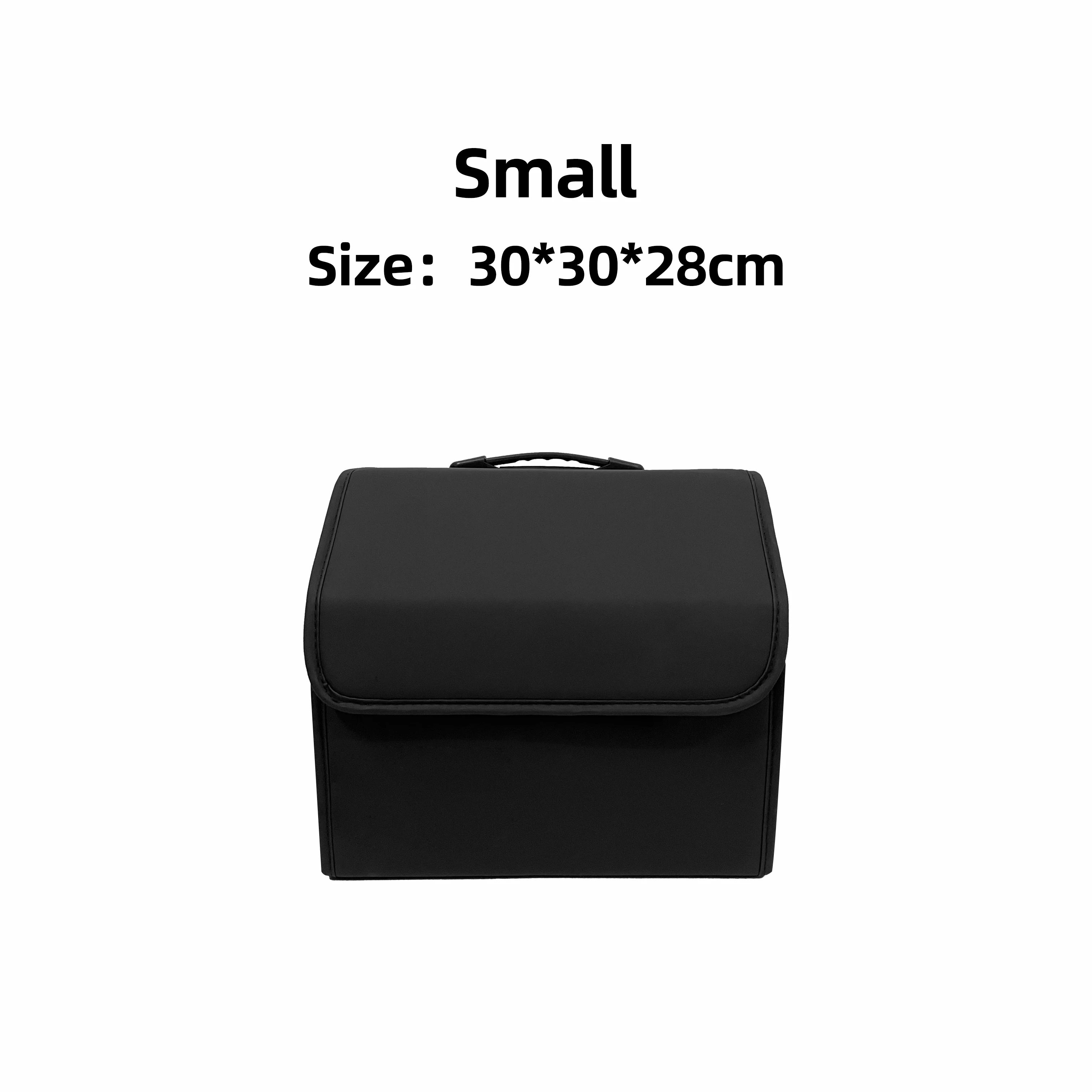 Folding Car Storage Box Large Capacity Auto Trunk Organizer Boxes Leather Waterproof Cars Stowing Tidying Multi-color Interior